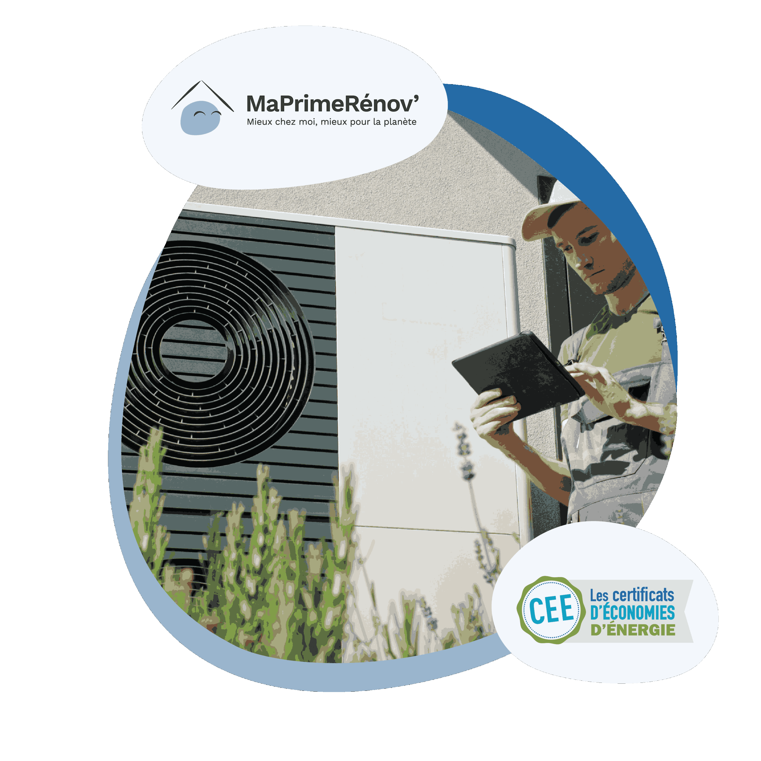 Sécurisez vos primes CEE (Certificat d'économie d'énergie) et MPR (MaPrimRénov) avec l'accompagnement Sonergia et son offre Assistance